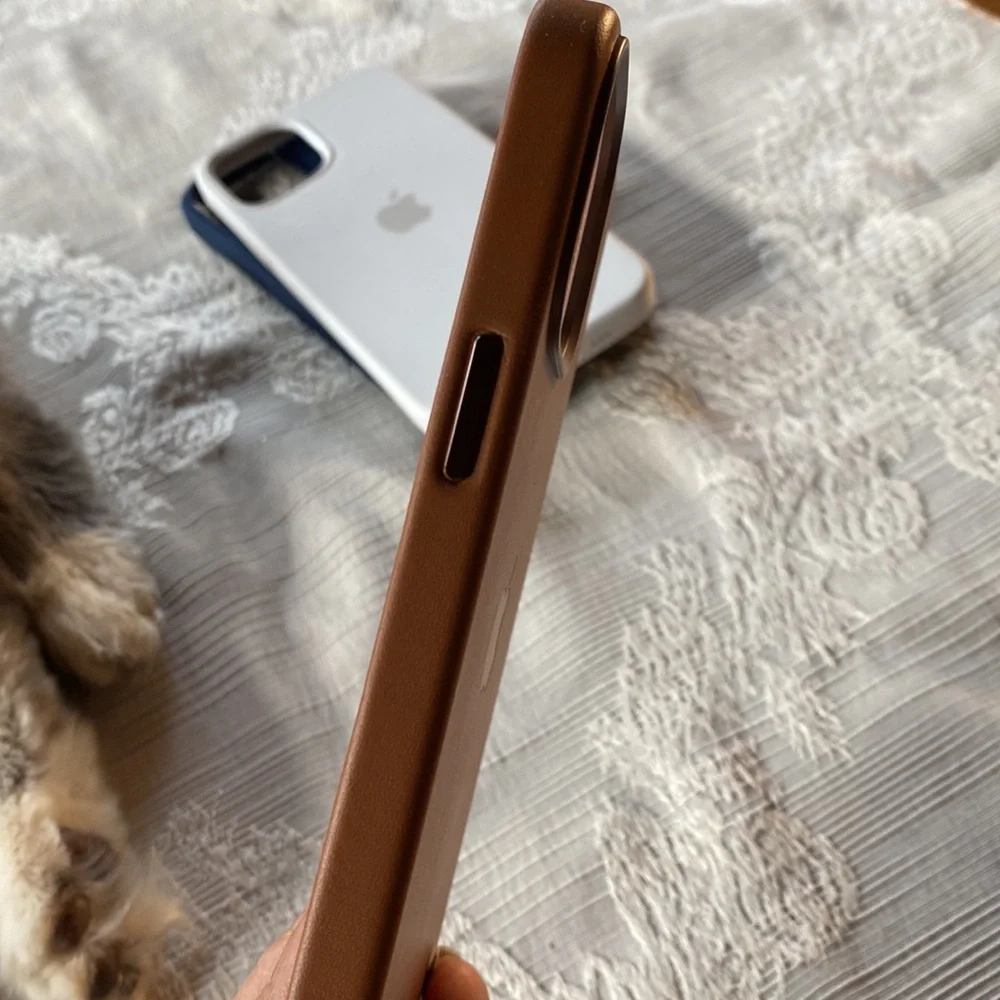 iPhone case for 12/12 pro Max iPhone in a pretty Saddle Brown color! - Picture 4 of 6